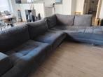 Grote zithoek 3- zit  met long chair, Ophalen, Gebruikt