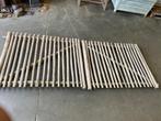 Schapenhek dubbele poort kastanje hout 120x300, Ophalen, Zo goed als nieuw, Hout