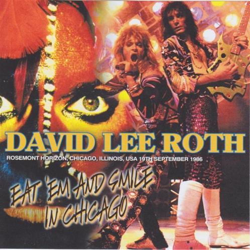 2 cd's + dvd's David Lee ROTH - Live in Chicago 1986, Cd's en Dvd's, Cd's | Hardrock en Metal, Nieuw in verpakking, Verzenden