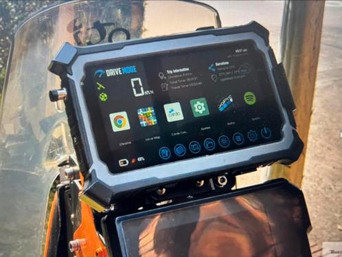 Carpe Iter als nieuw compleet met tablethouder enz, Motoren, Accessoires | Navigatiesystemen, Zo goed als nieuw, Ophalen