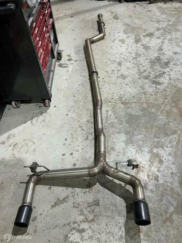 Sportuitlaat BMW F30 F31 335D look - Volledig RVS straight, Gebruikt, Einsteinlaan 5 rijswijk, Ophalen of Verzenden, Info@bmw.com