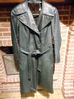WARME LEDEREN JAS, Kleding | Dames, Jassen | Winter, Ophalen, Maat 36 (S), Groen