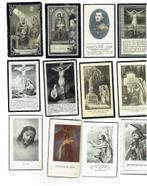 Lot de 43 cartes funéraires (Verzam-092), Collections, Images pieuses & Faire-part, Enlèvement ou Envoi, Image pieuse
