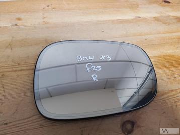 BMW X3 F25 2010 - 2013 spiegelglas rechts ZELFDIMMEND €50 beschikbaar voor biedingen