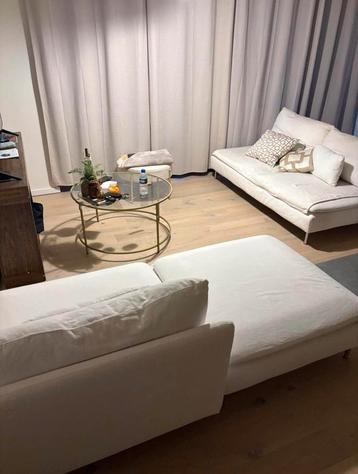 Canapé complet Modulable Blanc IKEA SÖDERHAMN, Enlèvement, Utilisé, Tissus