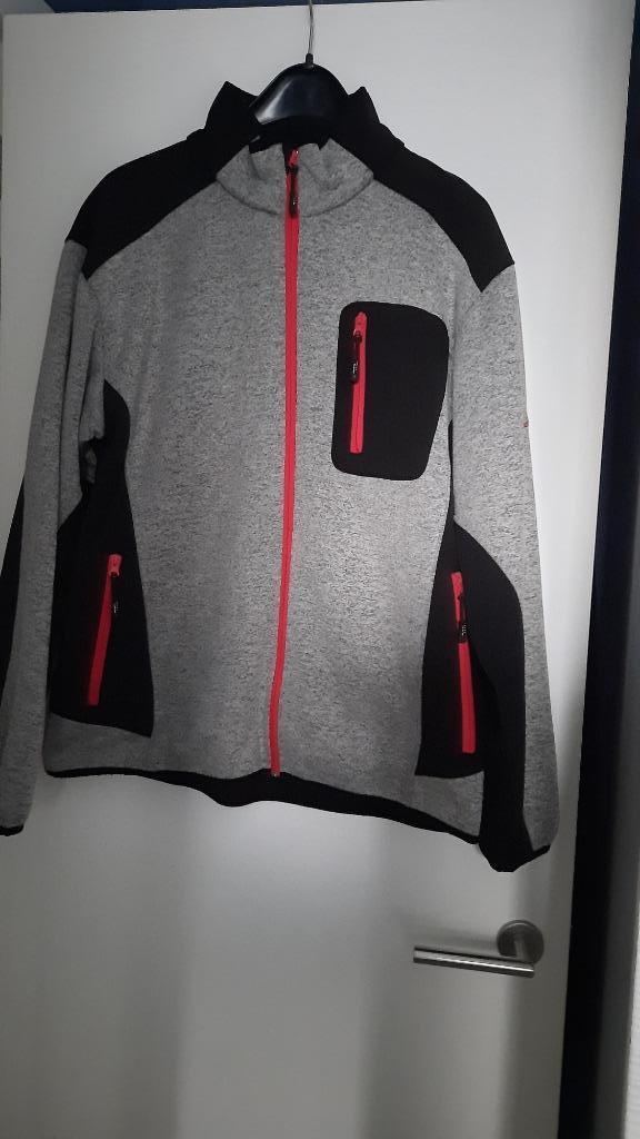 Jacket heren waterafstotend, Kleding | Heren, Truien en Vesten, Zo goed als nieuw, Maat 56/58 (XL), Grijs, Ophalen of Verzenden