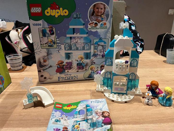 Duplo Frozenkasteel, Kinderen en Baby's, Speelgoed | Duplo en Lego, Gebruikt, Duplo, Ophalen of Verzenden