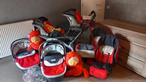 Zeer ruime gebruiksvriendelijke tweelingbuggy, Kinderen en Baby's, Tweelingen en Meerlingen, Gebruikt, Ophalen