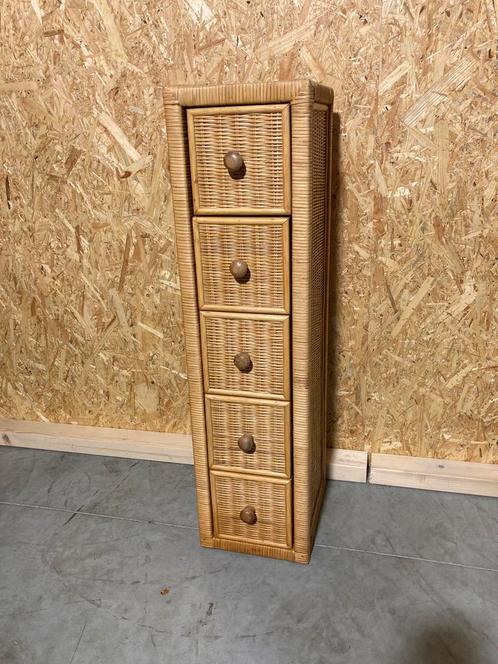 Rotan ladekastje, Huis en Inrichting, Kasten | Ladekasten, Zo goed als nieuw, Ophalen