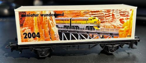 3271. H0 Märklin containerwagen., Hobby en Vrije tijd, Modeltreinen | H0, Gebruikt, Wagon, Märklin, Ophalen of Verzenden