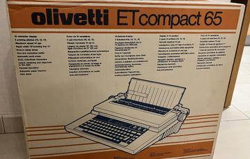 Machine à écrire Olivetti ET Compact 65, Divers, Machines à écrire, Enlèvement, Utilisé