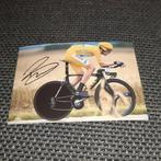 Foto Bradley Wiggins met handtekening (print) # Tour France, Verzenden, Nieuw, Overige typen