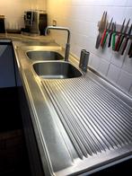 Grote inox pompbak Franke (180 x 59), Huis en Inrichting, Keuken | Keukenelementen, Ophalen, Gebruikt, 150 tot 200 cm, Minder dan 100 cm