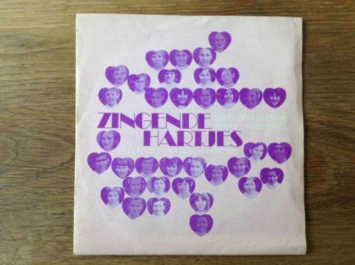 single zingende hartjes, Cd's en Dvd's, Vinyl Singles, Single, Nederlandstalig, 7 inch, Ophalen of Verzenden