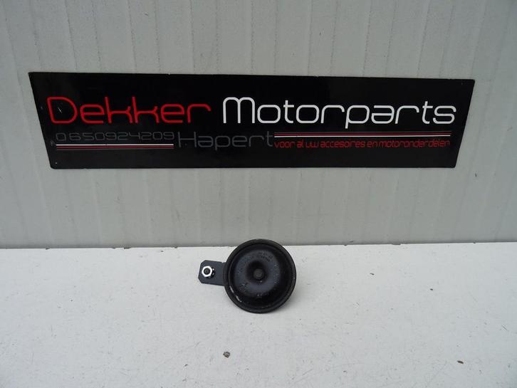 Claxon + Steun / Toeter Triumph Speed Triple 1050 2011-2012, Motoren, Onderdelen | Overige, Gebruikt, Ophalen of Verzenden