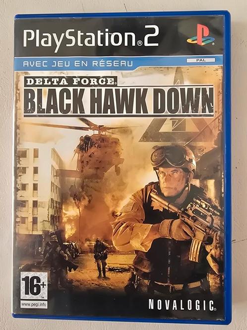Black hawk down, Games en Spelcomputers, Games | Sony PlayStation 2, Zo goed als nieuw, Ophalen of Verzenden