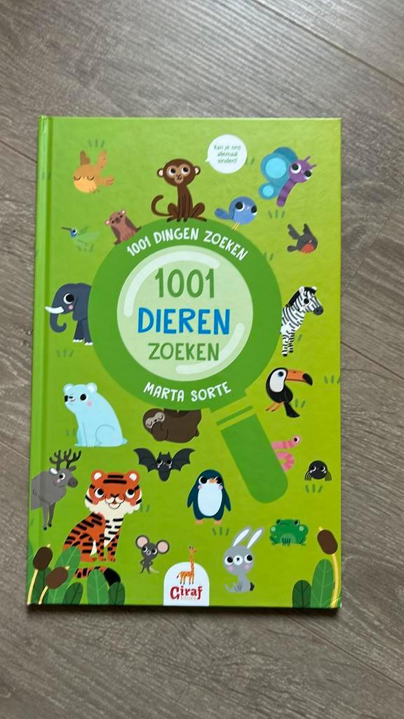 Marta Sorte - 1001 dieren zoeken, Boeken, Kinderboeken | Jeugd | onder 10 jaar, Zo goed als nieuw, Ophalen