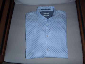 blauw shirt + ontwerp maat L beschikbaar voor biedingen