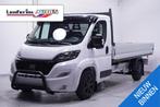 Fiat Ducato 2.2 MJet 140 pk L4 Black&White Edition Pick Up /, Cruise Control, Wit, Bedrijf, 265 g/km