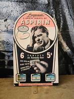 WWII US Laymon's display with 12 tin aspirin boxes, Ophalen of Verzenden