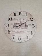 Jolie horloge murale sur le thème du vin, Maison & Meubles, Accessoires pour la Maison | Horloges, Comme neuf, Enlèvement, Horloge murale