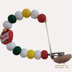 noekies Kerst speenkoord merry christmas groen geel rood wit, Kinderen en Baby's, Verzenden, Nieuw, Overige typen