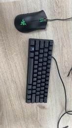 Razer mouse + razer huntsman mini toetsenbord, Computers en Software, Toetsenborden, Ophalen of Verzenden, Zo goed als nieuw