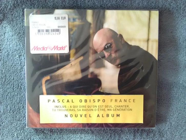 CD "France" Pascal Obispo (2021) neuf et emballé, CD & DVD, CD | Francophone, Neuf, dans son emballage, Enlèvement ou Envoi