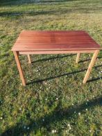 2 Tables en bois blanc à restaurer, Gebruikt, Ophalen of Verzenden