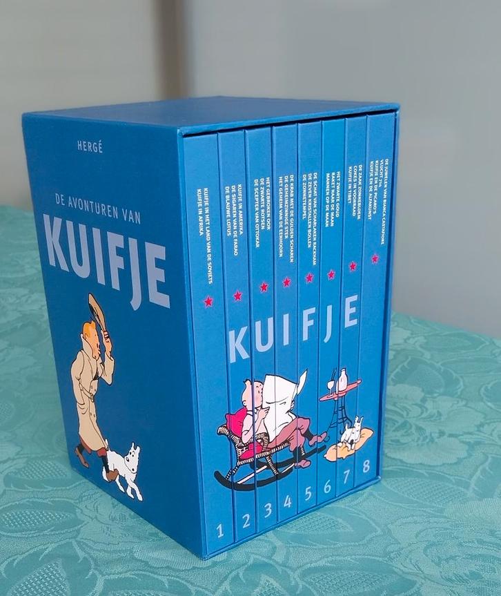 Kuifje verzamelbox in A5-formaat, Boeken, Stripverhalen, Zo goed als nieuw, Ophalen