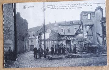CARTE POSTALE DINANT 1920 Rue d'Enfer 19 Dinantais fusillés, Envoi, Avant 1920, Affranchie, Namur