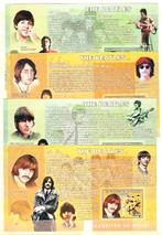 Postzegels : thema diverse rocksterren en filmsterren, Postzegels en Munten, Ophalen of Verzenden, Overige thema's