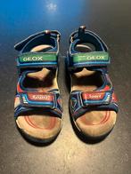 Geox blauwe sandalen met licht maat 31. Goede staat., Gebruikt, Schoenen, Ophalen of Verzenden, Jongen