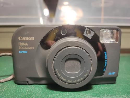 canon prima zoom mini 35mm point and shoot analoge, Audio, Tv en Foto, Fotocamera's Analoog, Zo goed als nieuw, Canon, Ophalen of Verzenden
