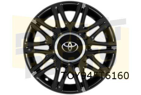 Toyota Aygo velg Aluminium 15'' dubbele 10-spaaks hoogglans, Auto-onderdelen, Banden en Velgen, Band(en), 15 inch, Personenwagen