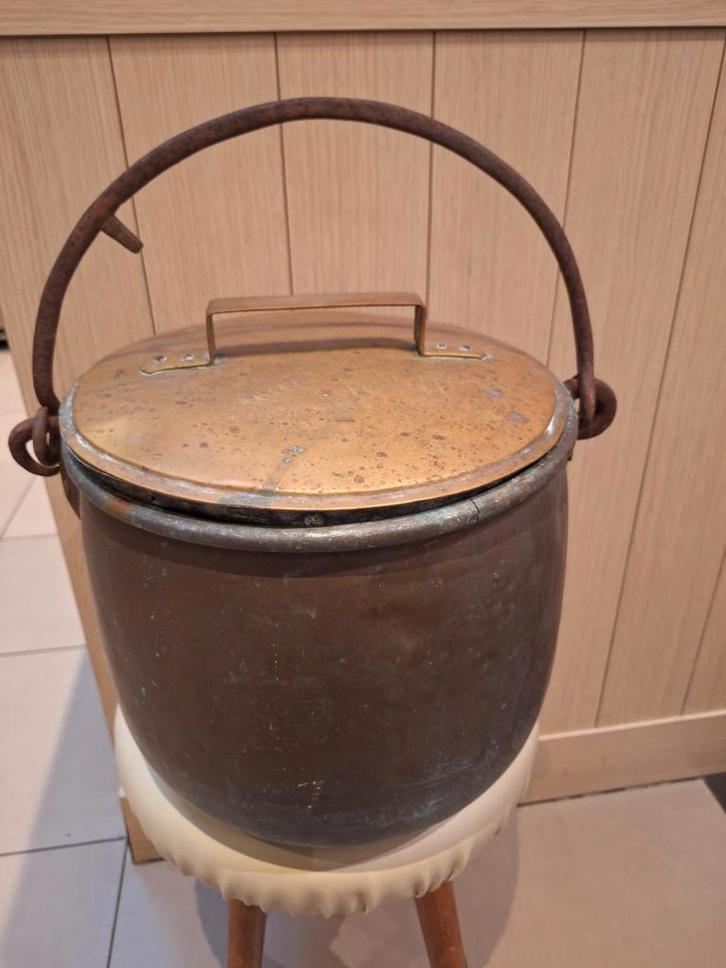 Bouilloire en cuivre, Antiquités & Art, Antiquités | Bronze & Cuivre, Cuivre, Enlèvement ou Envoi