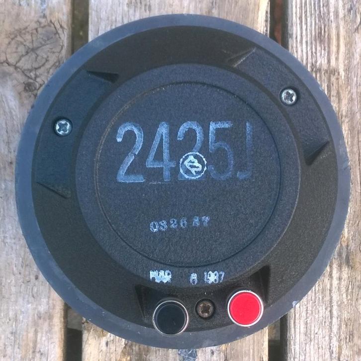 Tweeter JBL model 2425-J, 16 Ohm, TV, Hi-fi & Vidéo, Enceintes, Utilisé, Autres types, 120 watts ou plus, JBL, Enlèvement ou Envoi