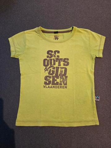 T-shirt - Scouts & Gidsen Vlaanderen - maat 5 - 6 beschikbaar voor biedingen