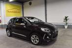 Citroen DS3 1.6 e-HDi So Chic ***12M GARANTIE***, Auto's, Citroën, Euro 5, Zwart, 91 pk, Bruin