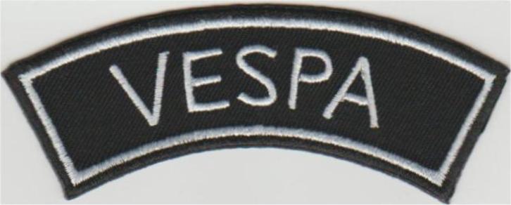 Vespa stoffen opstrijk patch embleem #16, Motoren, Accessoires | Overige, Nieuw, Verzenden