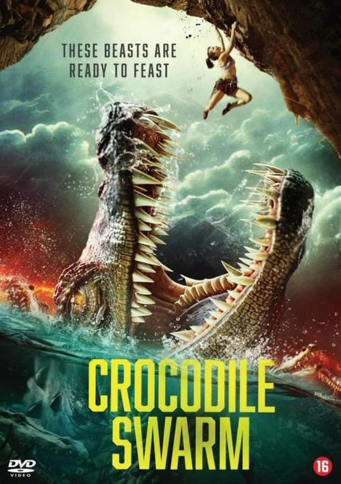 Dvd - Crocodile Swarm, Cd's en Dvd's, Dvd's | Horror, Zo goed als nieuw, Vanaf 16 jaar, Ophalen of Verzenden