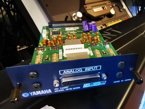 Yamaha MY8AD96: 8-Channel Balanced 24-Bit 96kHz Analog Input, Musique & Instruments, Instruments | Pièces, Comme neuf, Autres instruments