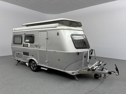 Eriba Touring Troll 530 GT Silver Cassetteluifel Mover, Caravans en Kamperen, Caravans, tot en met 4, Overige, Eriba, Vast bed