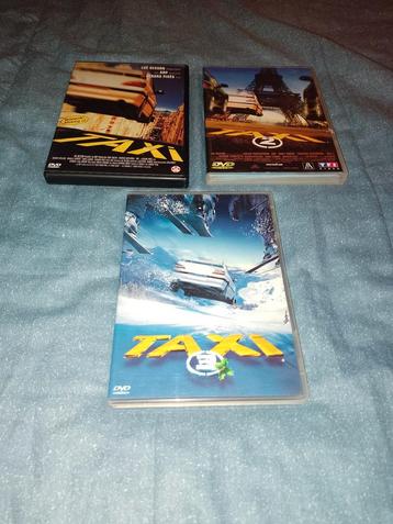 Te koop op dvd de Taxi Luc Besson-trilogie 