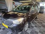 Dacia Dokker 1.6i benz. bj. 2014 108000km 5-zitplaatsen, Euro 5, Gebruikt, Zwart, 4 cilinders