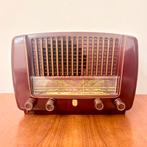 VINTAGE BUIZENRADIO PHILIPS BE321A 1950 BAKELIET ART DECO, Verzenden