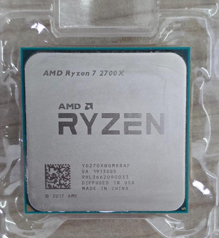 Ryzen 7 2700X, Computers en Software, Processors, Zo goed als nieuw, 8-core, 4 Ghz of meer, Ophalen