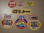 Lot sticker kleding merk 49R Jeans shirt sponsor Club Brugge, Verzamelen, Ophalen of Verzenden, Zo goed als nieuw, Merk