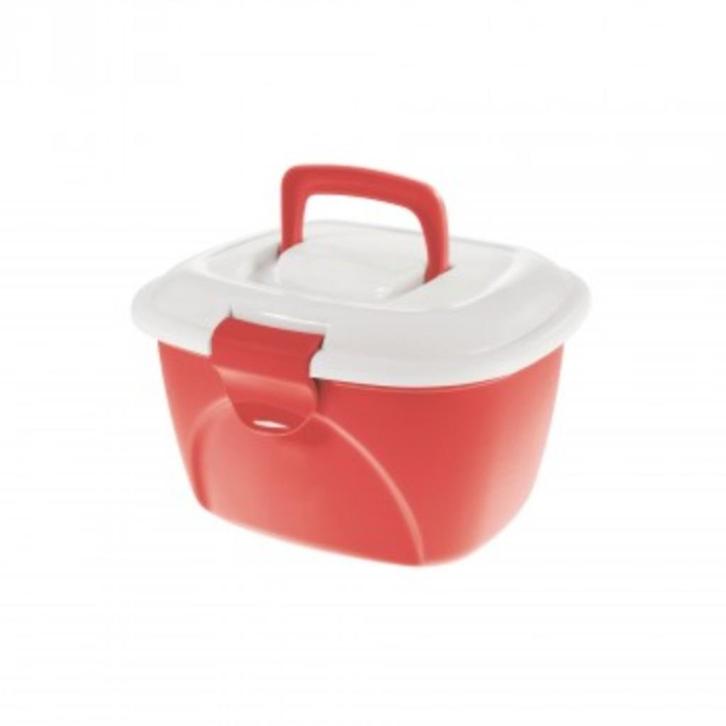 Opbergkoffer baby of hobby rood Tontarelli, Hobby en Vrije tijd, Naaien en Fournituren, Gebruikt, Ophalen of Verzenden