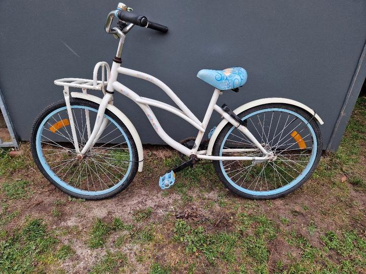 Leuke Meisjesfiets / Opknapper – Mag weg voor klein prijsje!, Fietsen en Brommers, Fietsen | Meisjes, Gebruikt, 22 inch, Ophalen